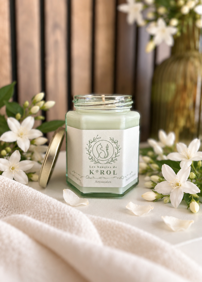 Bougie artisanale K°ROL Jasmin